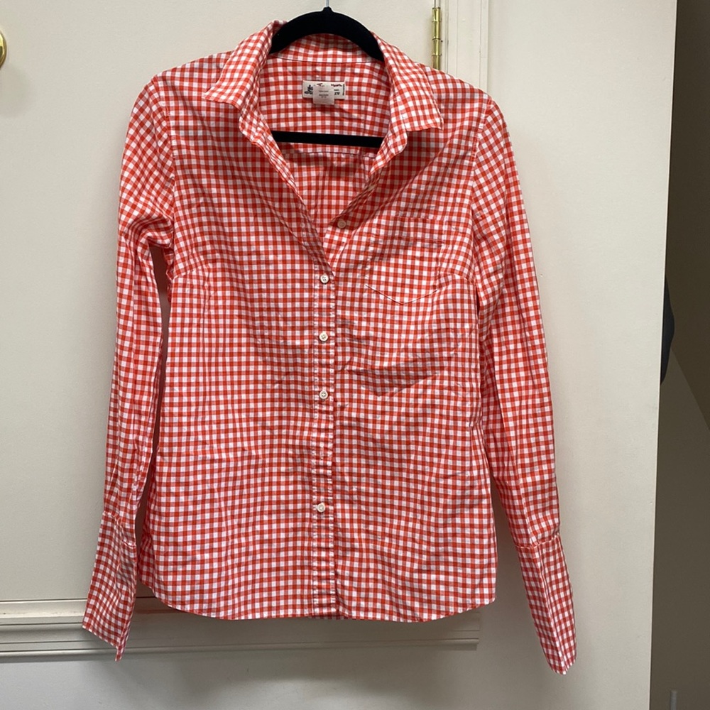 J Crew Thomas Mason button up.